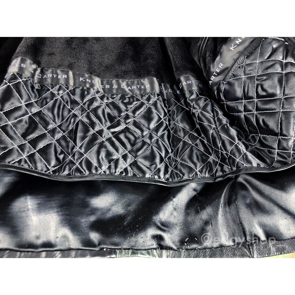 [Knoles & Carter] Italian Lamb Skin Leather Jacket - Picture 8 of 8